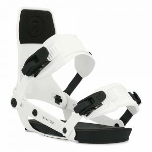 Prezzi Ride a-6 snowboard bindings bianco m