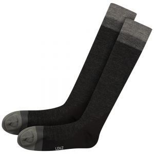 Prezzi Lenz merino compression 1 long socks nero eu 35-38 uomo