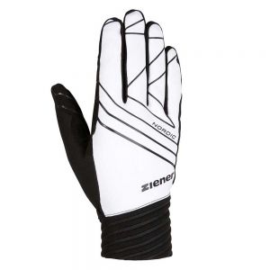 Prezzi Ziener ugo ws 22 crosscountry gloves bianco,nero 10.5 uomo