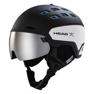 Prezzi Head radar visor helmet nero m-l / silver-red/cat2