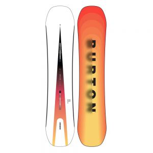 Prezzi Burton custom smalls snowboard arancione 125