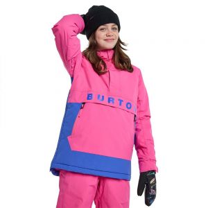 Prezzi Burton frostner 2l hood jacket rosa xs ragazzo