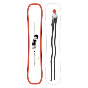 Prezzi Burton good company snowboard argento 145