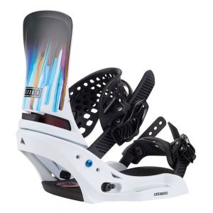 Prezzi Burton lexa x est woman snowboard bindings argento s