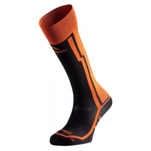 Prezzi Lurbel ski pro six long socks arancione,nero eu 39-42 uomo