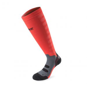 Prezzi Lenz compression 1.0 long socks rosso eu 24-32 uomo