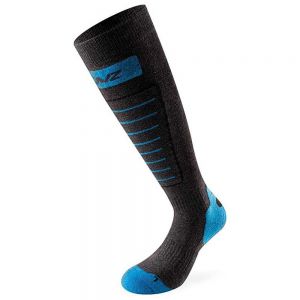 Prezzi Lenz skiing 1.0 long socks blu,grigio eu 35-38 uomo