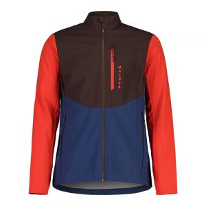 Prezzi Maloja alpelm jacket arancione,blu m uomo