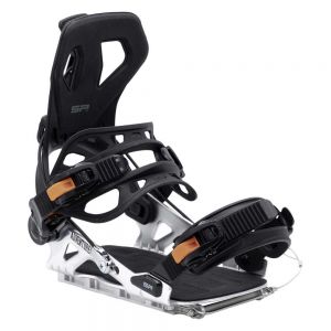 Prezzi Sp united split me snowboard bindings argento l