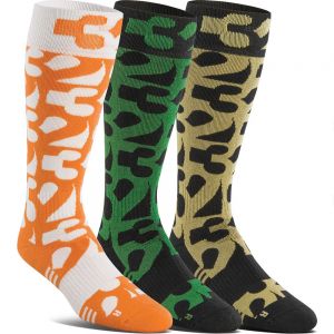 Prezzi Thirtytwo cut out 3-pack socks multicolor eu 36 1/2-41 uomo