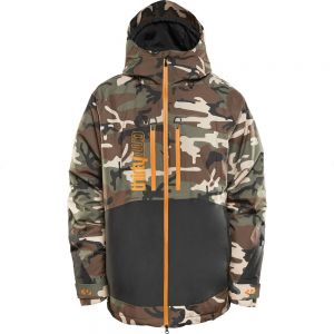 Prezzi Thirtytwo lashed hood jacket marrone l uomo