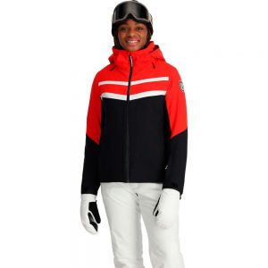 Prezzi Spyder captivate jacket rosso,nero 6 donna