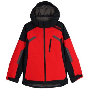 Prezzi Spyder leader jacket rosso 12 years ragazzo