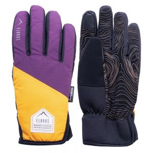 Prezzi Elbrus pointe gloves giallo,viola l-xl donna