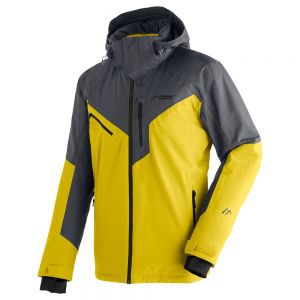 Prezzi Maier sports waterproof touring pajares jacket giallo,grigio l / short uomo