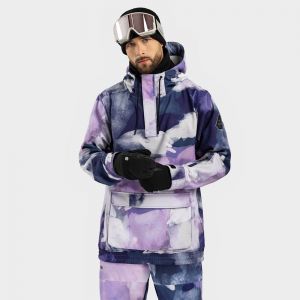 Prezzi Siroko w3 cloudmont jacket viola s uomo