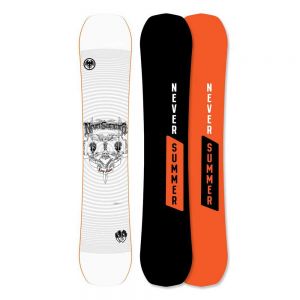 Prezzi Never summer easy rider snowboard nero 157