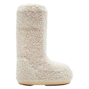 Prezzi Moon boot scarponi da neve icon faux curly ricondizionato