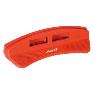 Prezzi Snoli plexi sharpener with radial file sharpener 100 mm rosso