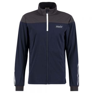 Prezzi Swix cross jacket blu l uomo