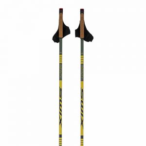 Prezzi Swix infinity just click alu poles oro 125 cm