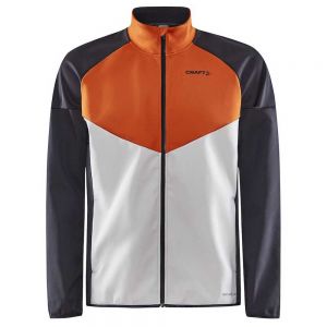 Prezzi Craft core glide block jacket arancione s uomo