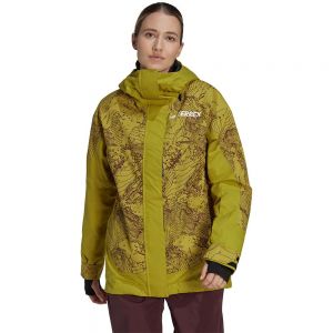 Prezzi Adidas rst 2l gra j jacket verde l donna