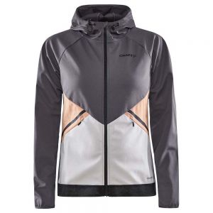 Prezzi Craft core glide hood jacket grigio s donna