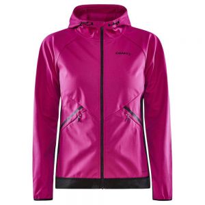 Prezzi Craft glide hood jacket rosa xs donna