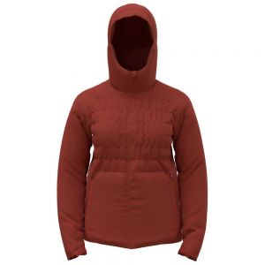 Prezzi Odlo ascent s-thermic hooded jacket rosso xs donna