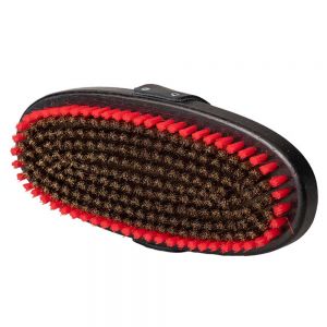 Prezzi Snoli waxing brass oval brush rosso