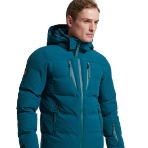 Prezzi Superdry radar pro puffer jacket blu xl uomo