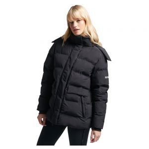 Prezzi Superdry train boxy puffer jacket nero l donna