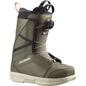 Prezzi Salomon scarlet boa snowboard boots verde 25.5