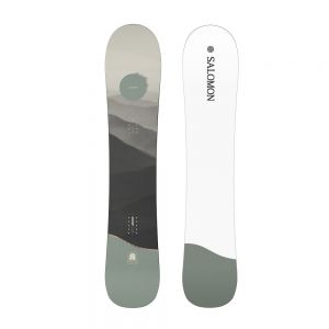 Prezzi Salomon bellevue snowboard grigio 144