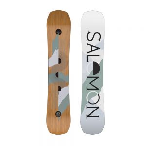 Prezzi Salomon rumble fish snowboard bianco 140