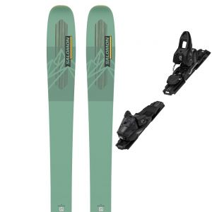 Prezzi Salomon qst 92+m11 gw l100 alpine skis verde 152