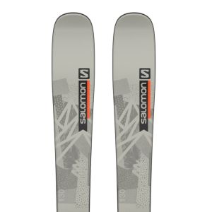 Prezzi Salomon qst s/park+l6 gw kids alpine skis grigio 150