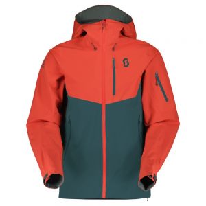 Prezzi Scott explorair 3l jacket arancione m uomo