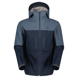 Prezzi Scott explorair dryospun 3l jacket blu s uomo