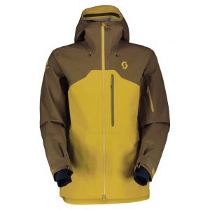 Prezzi Scott vertic 3l jacket giallo,marrone m uomo