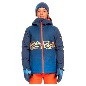 Prezzi Quiksilver mission enginee jacket blu 14 years ragazzo