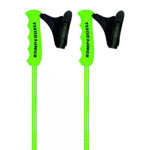 Prezzi Komperdell nationalteam carbon gs 12 3 poles verde,nero 135 cm