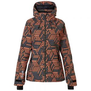 Prezzi Rehall kiki-r jacket arancione,blu l donna