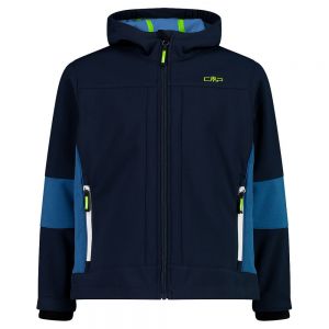 Prezzi Cmp fix hood 3a00094 jacket blu 5 years ragazzo