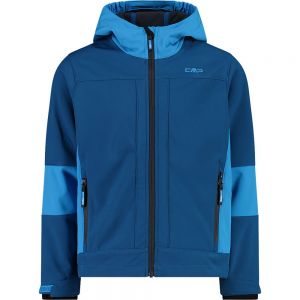 Prezzi Cmp fix hood 3a00094 jacket blu 6 years ragazzo