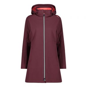 Prezzi Cmp longline softshell 3a08326 coat rosso xs donna