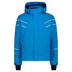 Prezzi Cmp zip hood 32w0547 jacket blu 2xl uomo