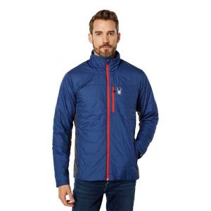 Prezzi Spyder glissade hybrid jacket blu xl uomo