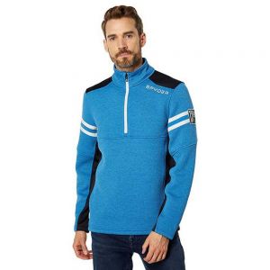 Prezzi Spyder wengen half jacket blu s uomo